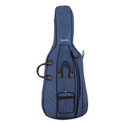 Boston CT-344 cello bag 4/4, blue, 23mm padded, resistant nylon cover, 2 straps, various pockets
