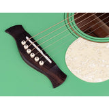 Richwood HSD-55-GN Heritage Series dreadnought akoestische westerngitaar mint groen