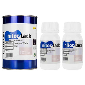 NitorLACK NitorPOL Polyurethaan Lak Wit Mat