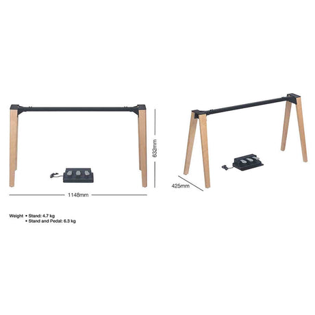 Medeli SP-A500/BK digitale piano met ST460 standaard