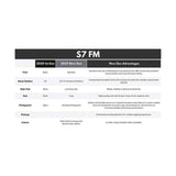 Sire S7N FM/TBK New Gen Larry Carlton elektrische gitaar – S-Style, flamed alder body, Transparent Black Satin, HSS-configuratie, stainless steel frets