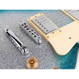 Sire L7N/SBS elektrische gitaar – L-Style, mahonie met maple top, Skyburst Sparkle, HH-configuratie, stainless frets, locking tuners