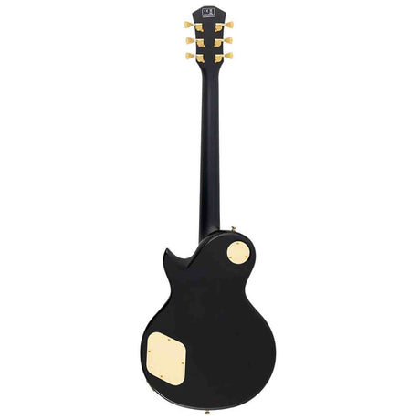 Sire L7VN/BK elektrische gitaar – L-Style, mahonie met maple top, Zwart, P90 pickups, stainless frets, locking tuners
