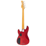 Sire P6 4/CAR Marcus Miller 4-snarige actieve basgitaar Candy Apple Red