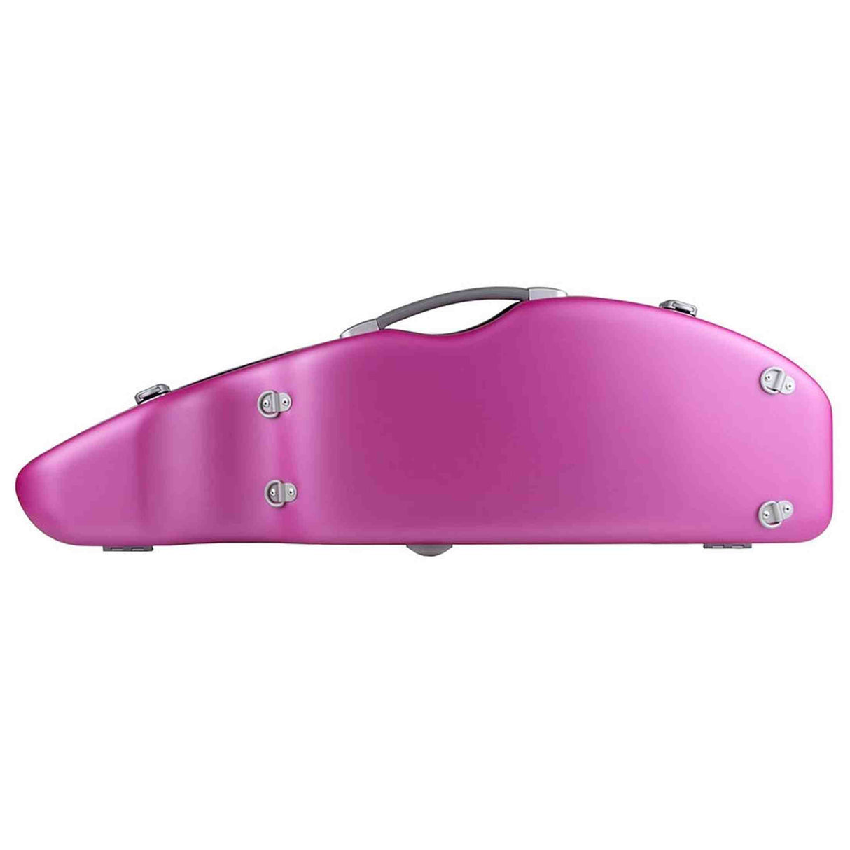 BAM BONB2004XLWVT Bonbon vioolkoffer 4/4 fuchsia paars met witte top