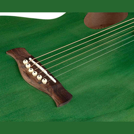 Nashville GOF-110-TGN Offset Soundhole Akoestische Gitaar Transparent Groene
