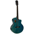 Nashville GOF-110-TBU Offset Soundhole Akoestische Gitaar Transparent Blauw