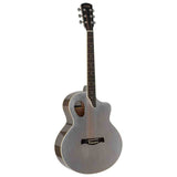 Nashville GOF-105-MGR Offset Soundhole Akoestische Gitaar Mouse Grey