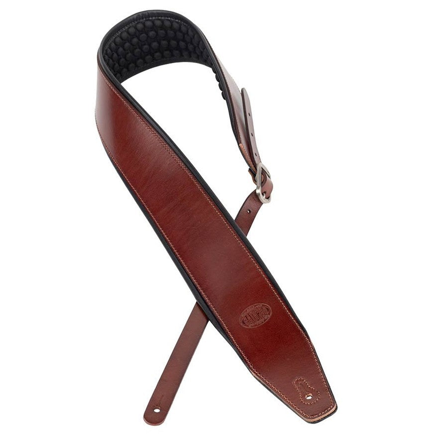 Gaucho GST-810-LBR Ergoline Series gitaarriem licht bruin