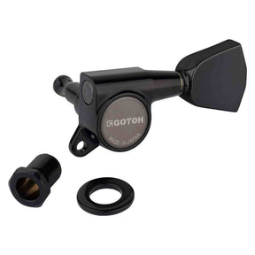 Gotoh GTH13804 SG381 stemmechanieken met 04 knoppen, 3L3R, zwart