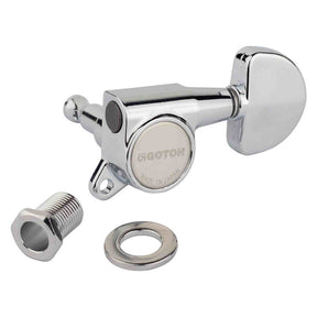 Gotoh GTH13846 SG381 stemmechanieken met 20 knoppen, 3L3R, chroom