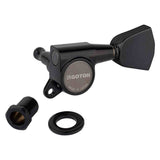 Gotoh GTH13974 SG381 stemmechanieken met Magnum Lock and 04 knoppen, 3L3R, zwart