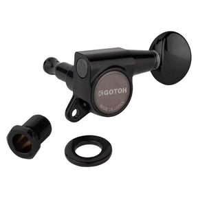 Gotoh GTH13981 SG381 stemmechanieken met Magnum Lock and 05 knoppen, 6L, zwart