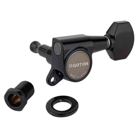 Gotoh GTH13999 SG381 stemmechanieken met Magnum Lock and 07 knoppen, 6R, zwart