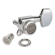 Gotoh GTH14048 SG381 stemmechanieken (posts 6xXL) met Magnum Lock Trad and 01 knoppen, 3L3R, chroom