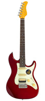 Sire S7N HSS/CAR Larry Carlton New Gen S-Style Elektrische Gitaar HSS Candy Apple Red met Locking Tuners