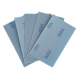 NitorLACK Flex Latex Schuurvellen 130 x 75 mm – Set van 5 stuks