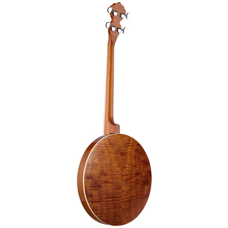 SX BJ564 4-Snarige Tenor Banjo 11 Inch Aluminium Rim met Remo Fiberskyn Vel en Gigbag