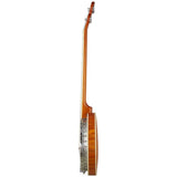 SX BJ565 5-Snarige Bluegrass Banjo 11 Inch Aluminium Rim met Remo Fiberskyn Vel en Gigbag
