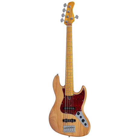 Sire V7VN A5/NT Marcus Miller 5-snarige Actieve Vintage Basgitaar Natural met Elzen Body en Heritage-3 Preamp