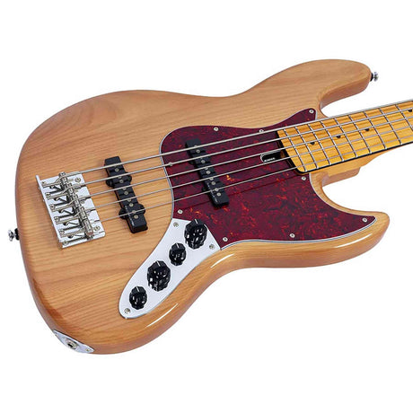 Sire V7VN A5/NT Marcus Miller 5-snarige Actieve Vintage Basgitaar Natural met Elzen Body en Heritage-3 Preamp