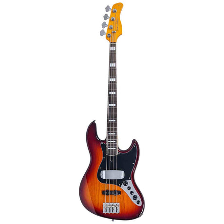 Sire V7N A4/TS Marcus Miller 4-snarige Actieve Basgitaar Tobacco Sunburst met Elzen Body en Heritage-3 Preamp