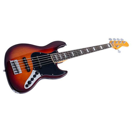 Sire V7N A5/TS Marcus Miller 5-snarige Actieve Basgitaar Tobacco Sunburst met Elzen Body en Heritage-3 Preamp