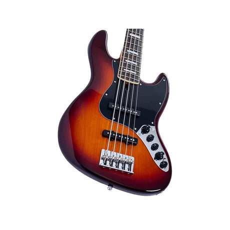 Sire V7N A5/TS Marcus Miller 5-snarige Actieve Basgitaar Tobacco Sunburst met Elzen Body en Heritage-3 Preamp