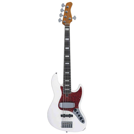 Sire V7N A5/AWH Marcus Miller 5-snarige Actieve Basgitaar Antique White met Elzen Body en Heritage-3 Preamp