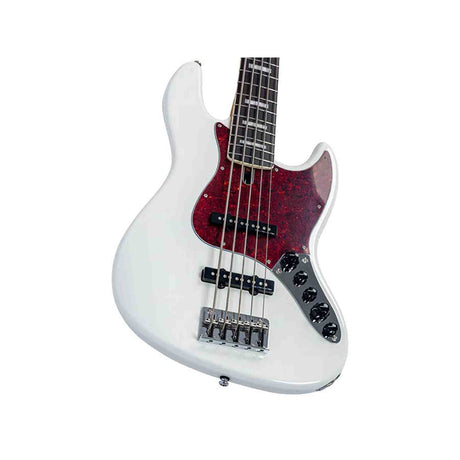 Sire V7N A5/AWH Marcus Miller 5-snarige Actieve Basgitaar Antique White met Elzen Body en Heritage-3 Preamp
