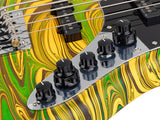 Sire V7N A5/YS Marcus Miller 5-snarige Actieve Basgitaar Matte Yellow Swirl met Elzen Body en Heritage-3 Preamp