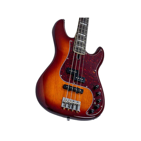 Sire P7N A4/TS Marcus Miller 4-snarige Actieve PJ Basgitaar Tobacco Sunburst met Elzen Body en Heritage-3 Preamp