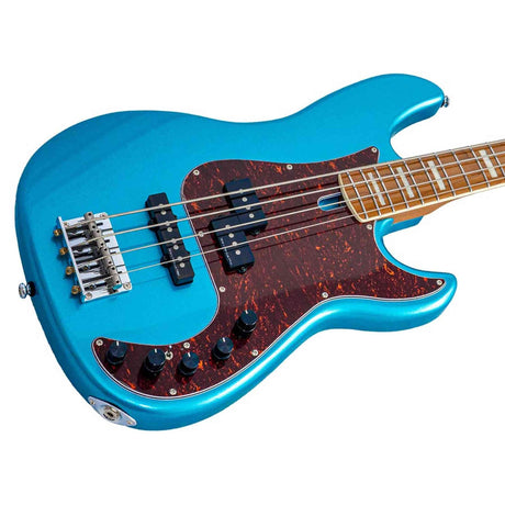 Sire P7N A4/TP Marcus Miller 4-snarige Actieve PJ Basgitaar Tide Pool met Elzen Body en Heritage-3 Preamp