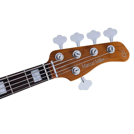 Sire P7N A5/AWH Marcus Miller 5-snarige Actieve PJ Basgitaar Antique White met Elzen Body en Heritage-3 Preamp