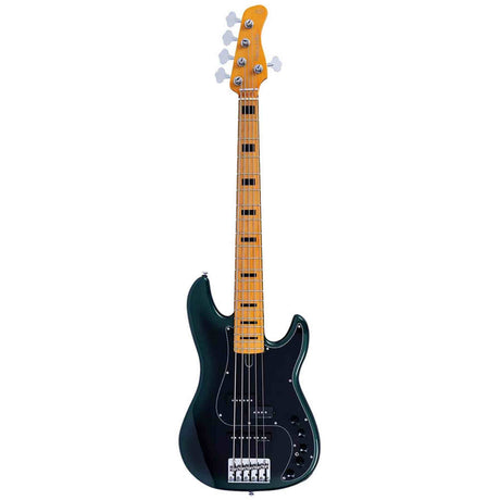 Sire P7N A5/DF Marcus Miller 5-snarige Actieve PJ Basgitaar Dark Forest met Elzen Body en Heritage-3 Preamp