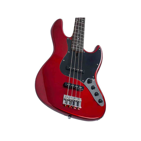Sire V3N 4/CAR Marcus Miller 4-snarige Actieve Jazz Bas Candy Apple Red met 2-Bands Preamp