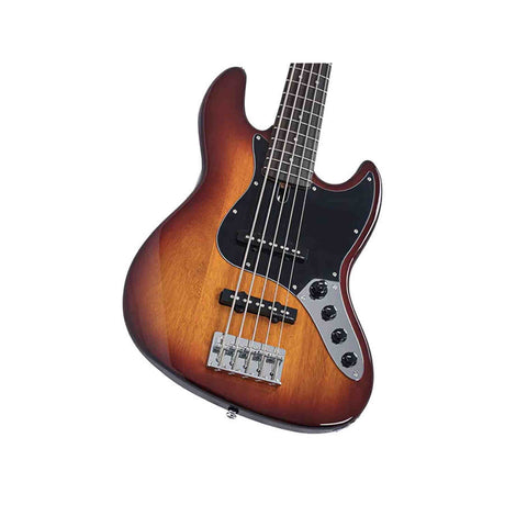 Sire V3N 5/TS Marcus Miller 5-snarige Actieve Jazz Bas Tobacco Sunburst met 2-Bands Preamp