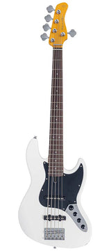 Sire V3N 5/AWH Marcus Miller 5-snarige Actieve Jazz Bas Antique White met 2-Bands Preamp