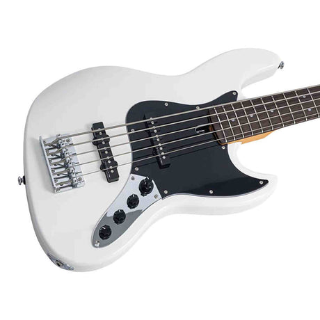 Sire V3N 5/AWH Marcus Miller 5-snarige Actieve Jazz Bas Antique White met 2-Bands Preamp