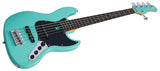 Sire V3N 5/MLG Marcus Miller 5-snarige Actieve Jazz Bas Mild Green met 2-Bands Preamp