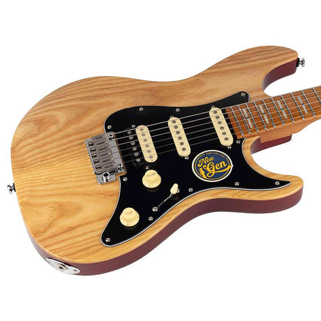 Sire S7S HSS/NT Larry Carlton S-Style Elektrische Gitaar Natural met Swamp Ash Top en Locking Tuners