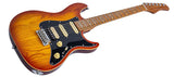 Sire S7S HSS/AB Larry Carlton S-Style Elektrische Gitaar Amber Burst met Swamp Ash Top en Locking Tuners