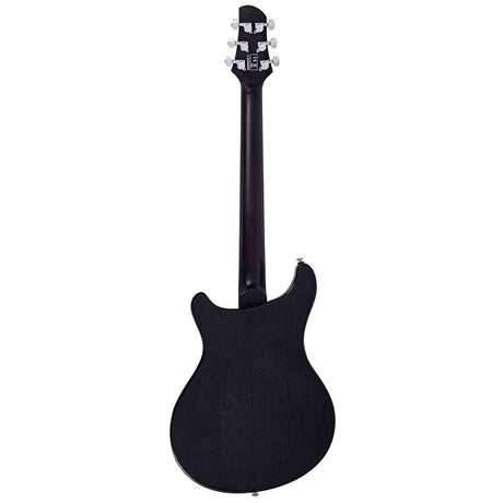 Sire Q7H/TBK Larry Carlton Hollow Elektrische Gitaar Transparent Black met Chambered Mahonie Body en Locking Tuners