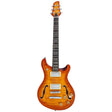 Sire Q7H/AB Larry Carlton Hollow Elektrische Gitaar Amber Burst met Chambered Mahonie Body en Locking Tuners