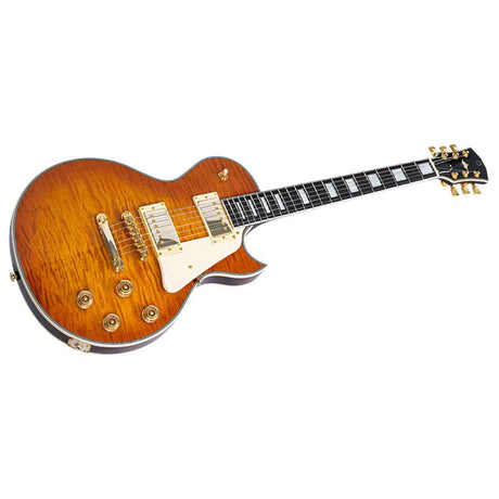 Sire L7DX/AB Larry Carlton L-Style Elektrische Gitaar Amber Burst met Ebbenhouten Toets en Gotoh Tune-O-Matic