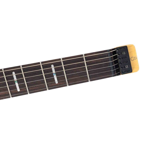 Sire X6H6/BKSW Larry Carlton Headless Elektrische Gitaar Black Swirl met Tremolobrug en Gigbag