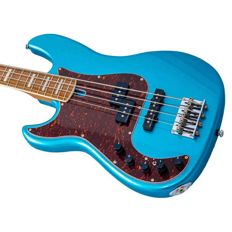 Sire P7N A4L/TP Marcus Miller Linkshandige 4-snarige Actieve PJ Basgitaar Tide Pool met Elzen Body en Heritage-3 Preamp