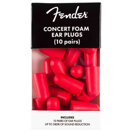 Fender 0990545003 Oordoppen Concert Schuim 10 Paar Geluidsbescherming