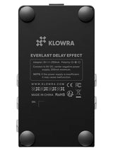 Klowra KBS-02 Bloom Infinity EVERLAST stereo multi-type delay pedaal