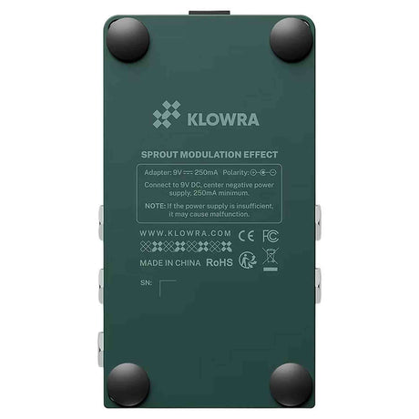 Klowra KBS-03 Bloom Infinity SPROUT stereo multi-type modulation pedaal